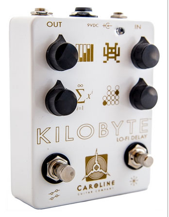 Caroline Guitar Company Kilobyte Pedal Pearl Gold