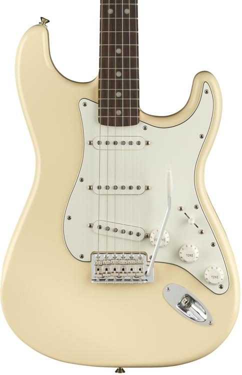Fender Albert Hammond Jr. Signature Stratocaster - Olympic White, Rosewood Fingerboard