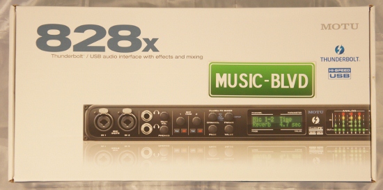 MOTU 828x Thunderbolt Audio Interface