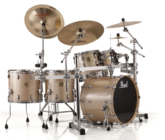 Pearl Session Studio Classic 4 Piece Shell Pack with Free 14 Inch Floor Tom