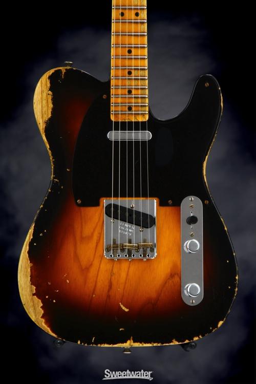 Fender Custom Shop 1951 Time Machine Heavy Relic Telecaster - Faded 2-color Sunburst, 2016