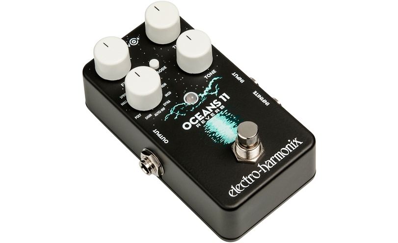Electro-Harmonix Oceans 11 Multifunction Digital Reverb Effects Pedal