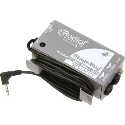 Radial StageBug SB-5 Sidewinder Laptop DI