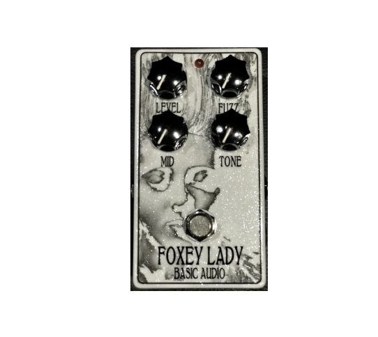 Basic Audio Foxey Lady White Sparkle