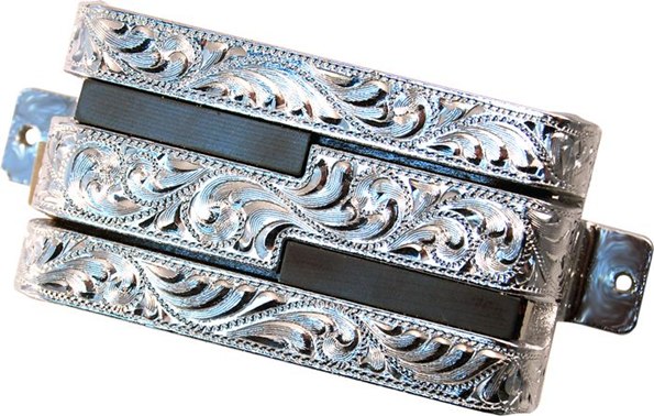 Lace Alumitone Western Humbucker Set (Chrome)