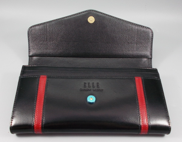 กระเป๋าสตางค์ ELLE ดำ ใหม่ แท้