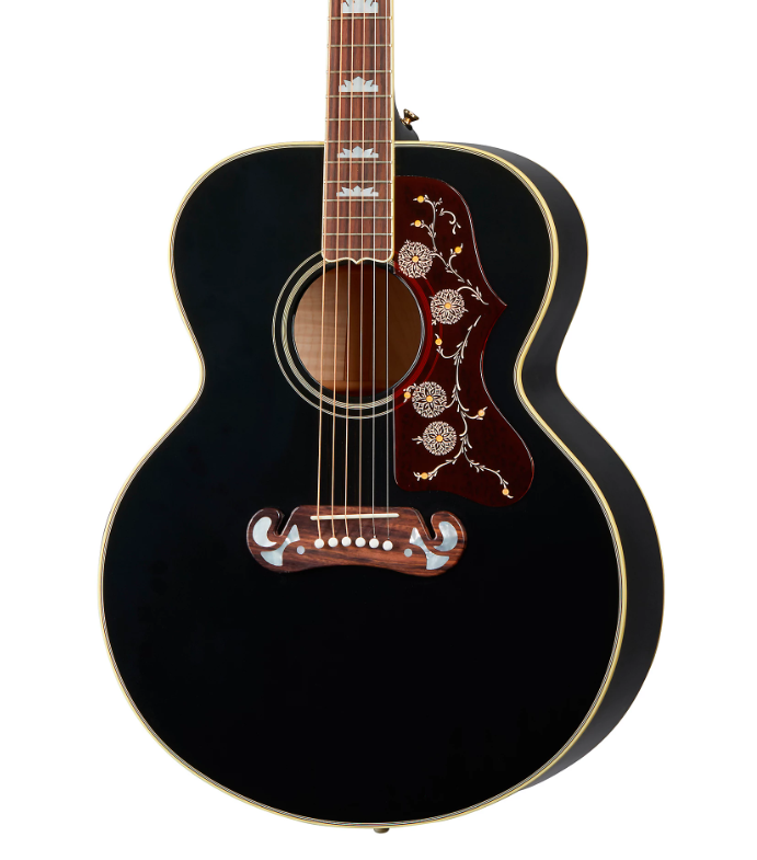 Gibson Elvis SJ-200 Acoustic-Electric Guitar Ebony