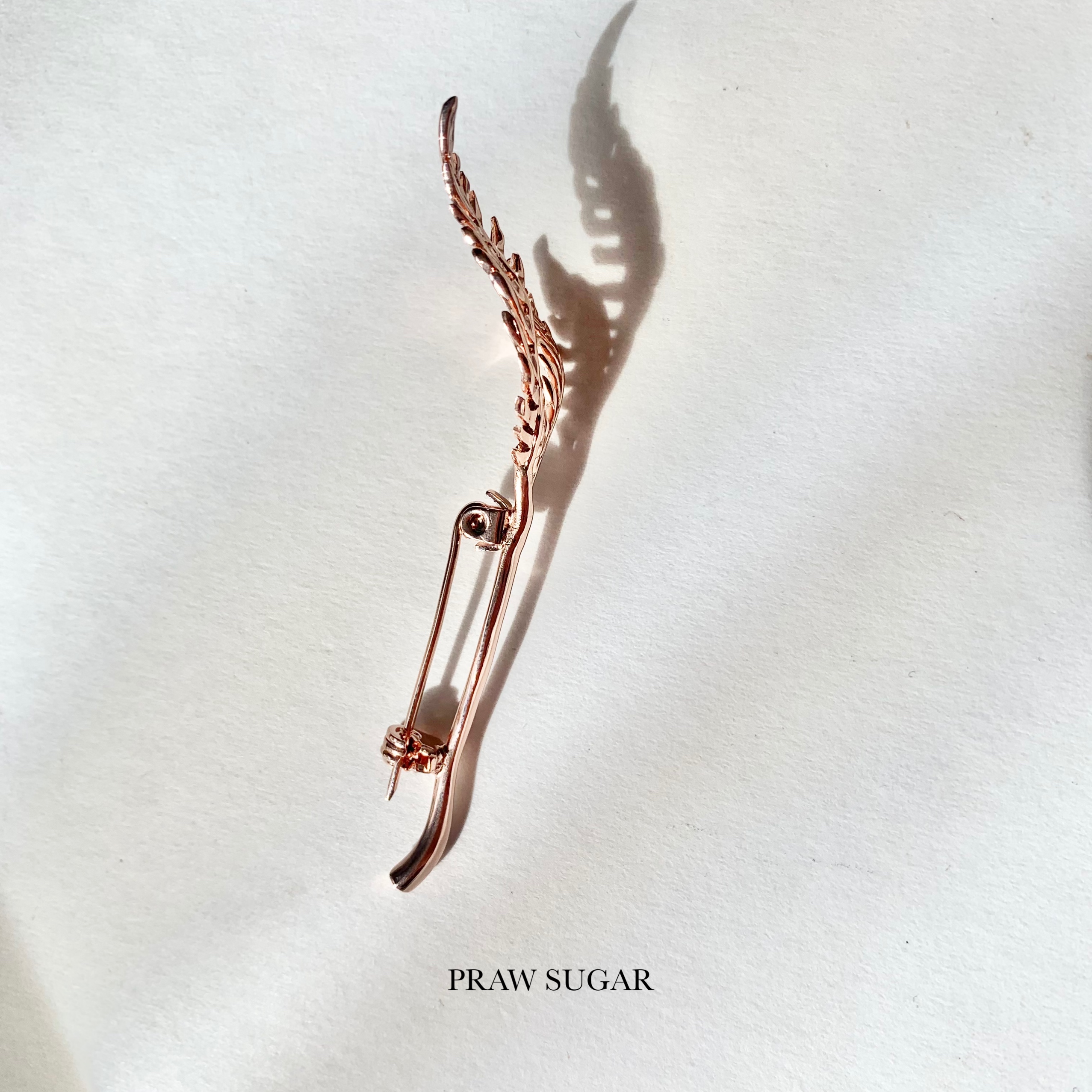 Elegant Duo-Leaf Brooch - เข็มกลัดทรงใบไม้คู่สวยหรู (มี 3 สี)