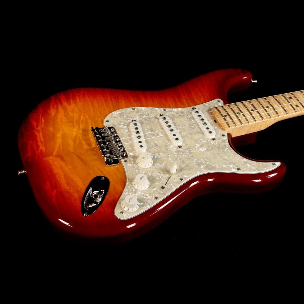 Fender Custom Shop Masterbuilt Greg Fessler 1966 Stratocaster - Aged Cherry Sunburst NOS