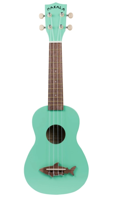 MAKALA SURF GREEN SOPRANO SHARK
