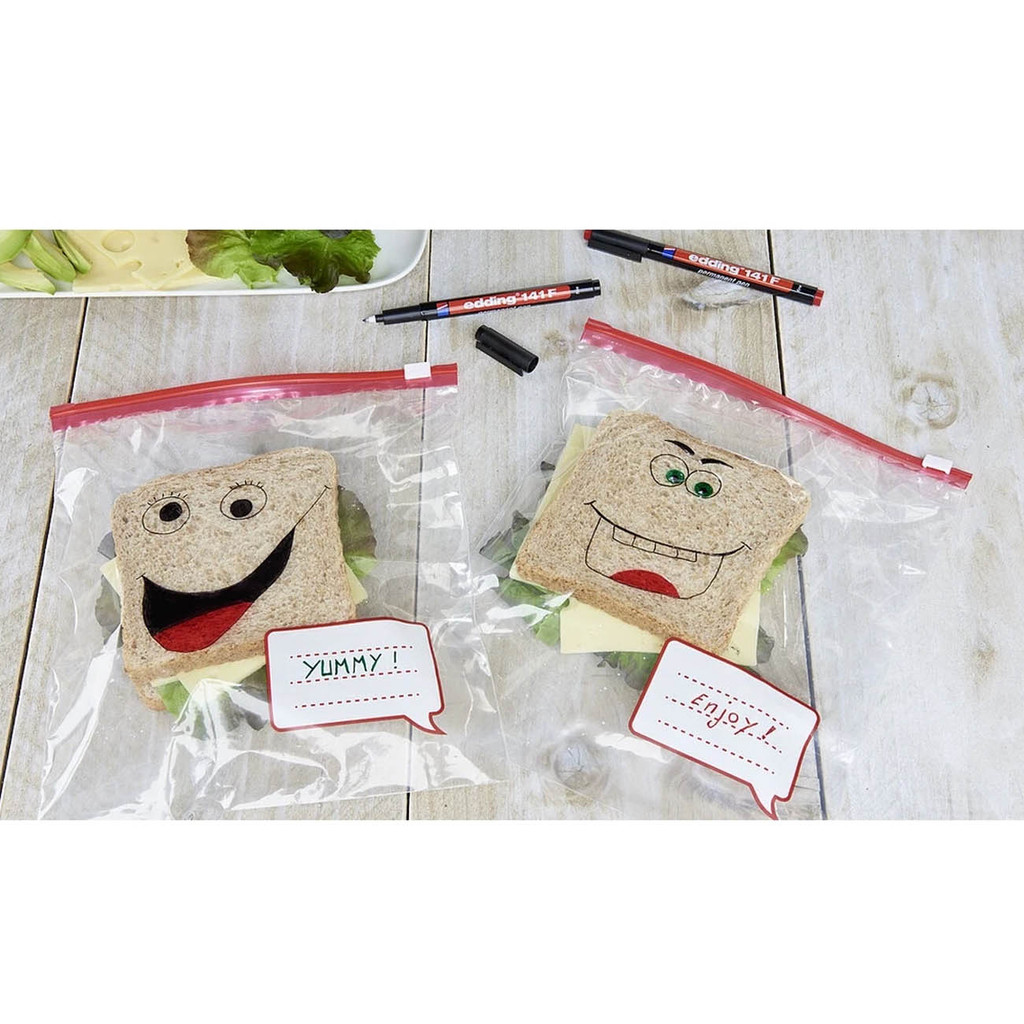 ปากกาเคมี Permanent Marker กันน้ำ เขียนเหล็ก เขียนพลาสติก รุ่น E140S-E143B ( ราคา / 1 ด้าม)