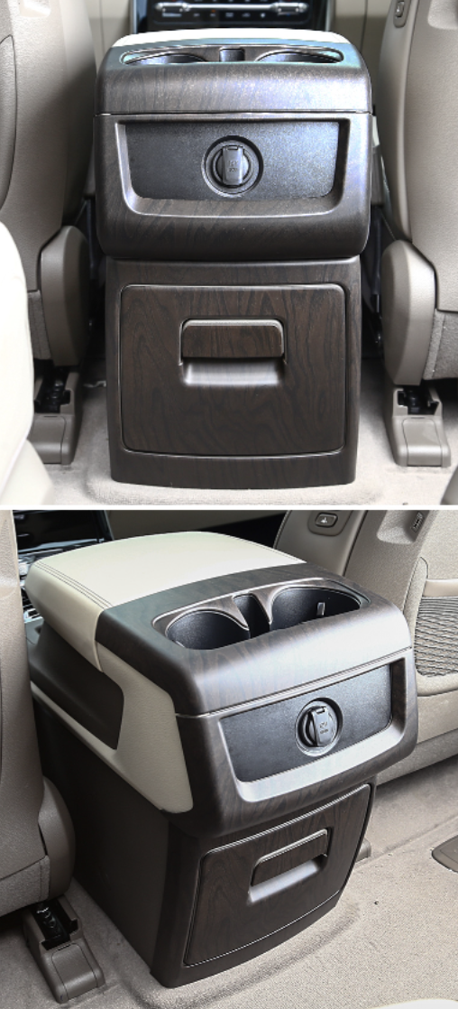 ครอบกล่องวางแขนด้านหลัง KIA Carnival KA4(Gen4)