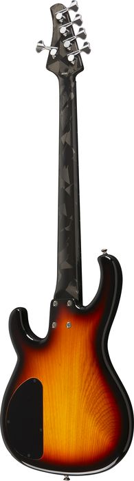 Modulus Guitars Funk Unlimited FBJ5 5-String Bass Guitar 3-Tone Sunburst