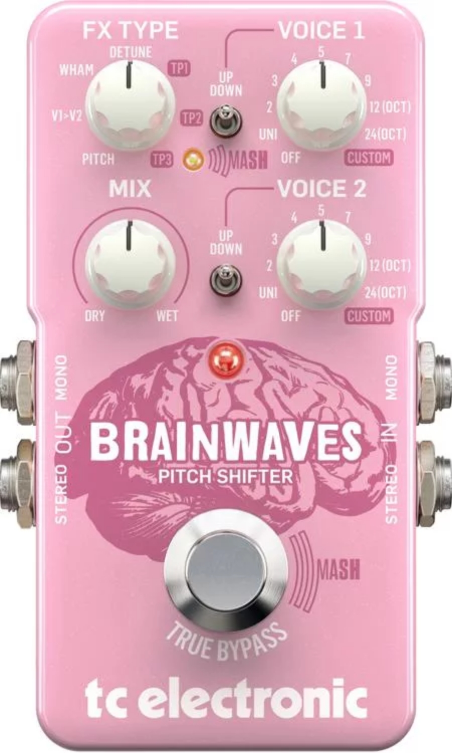 TC Electronic Brainwaves Pitch Shifter Pedal