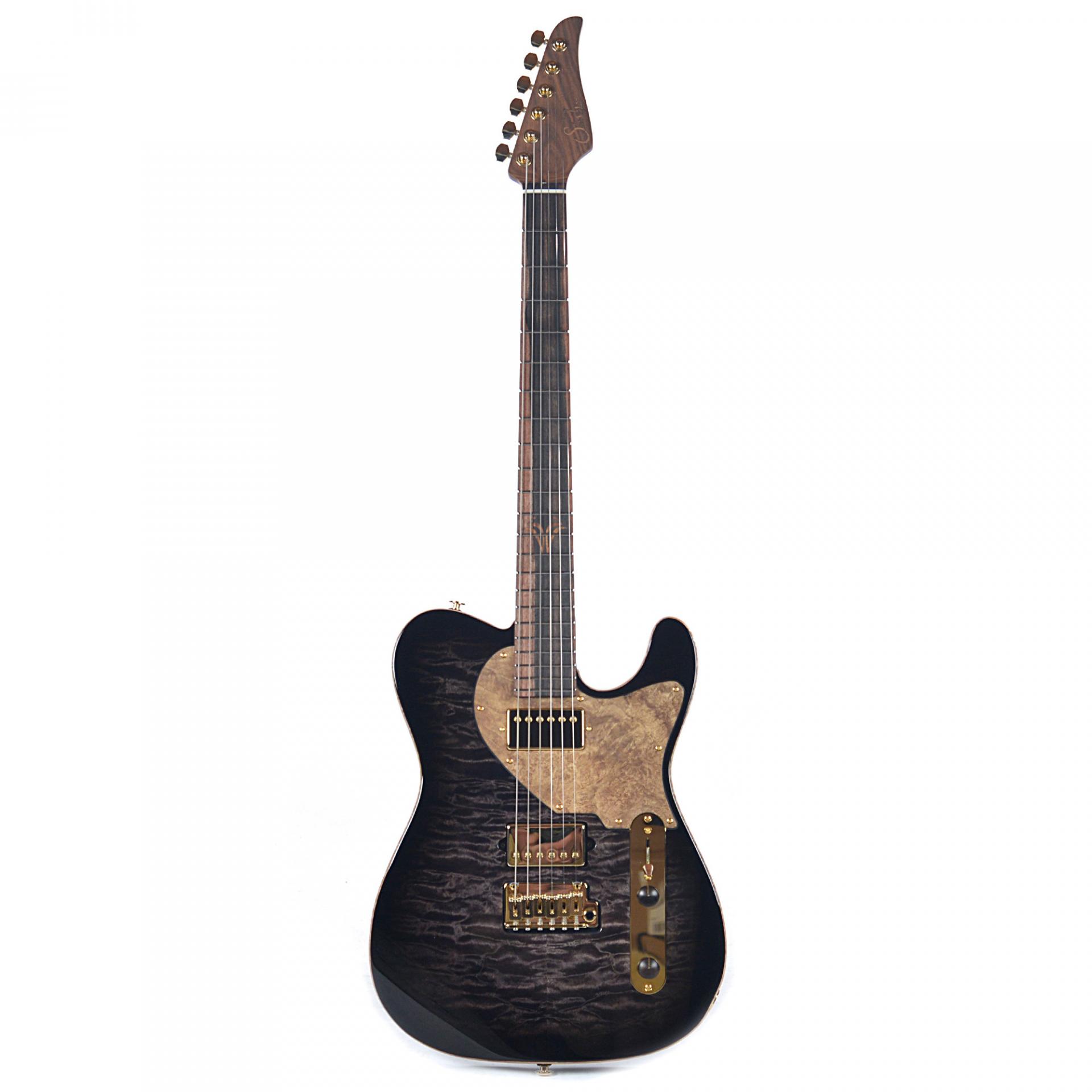 Suhr Custom Classic T Quilt Maple Trans Black Burst (Serial #29731)
