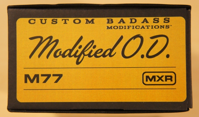MXR M77 Custom Modified Badass Overdrive Guitar Effects Pedal
