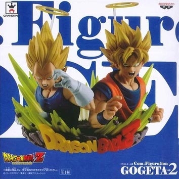Dragon Ball Z Com:Figuration GOGETA vol.2 Super Saiyan Son Goku & Super Saiyan Part. Vegeta Lot JP (แท้)