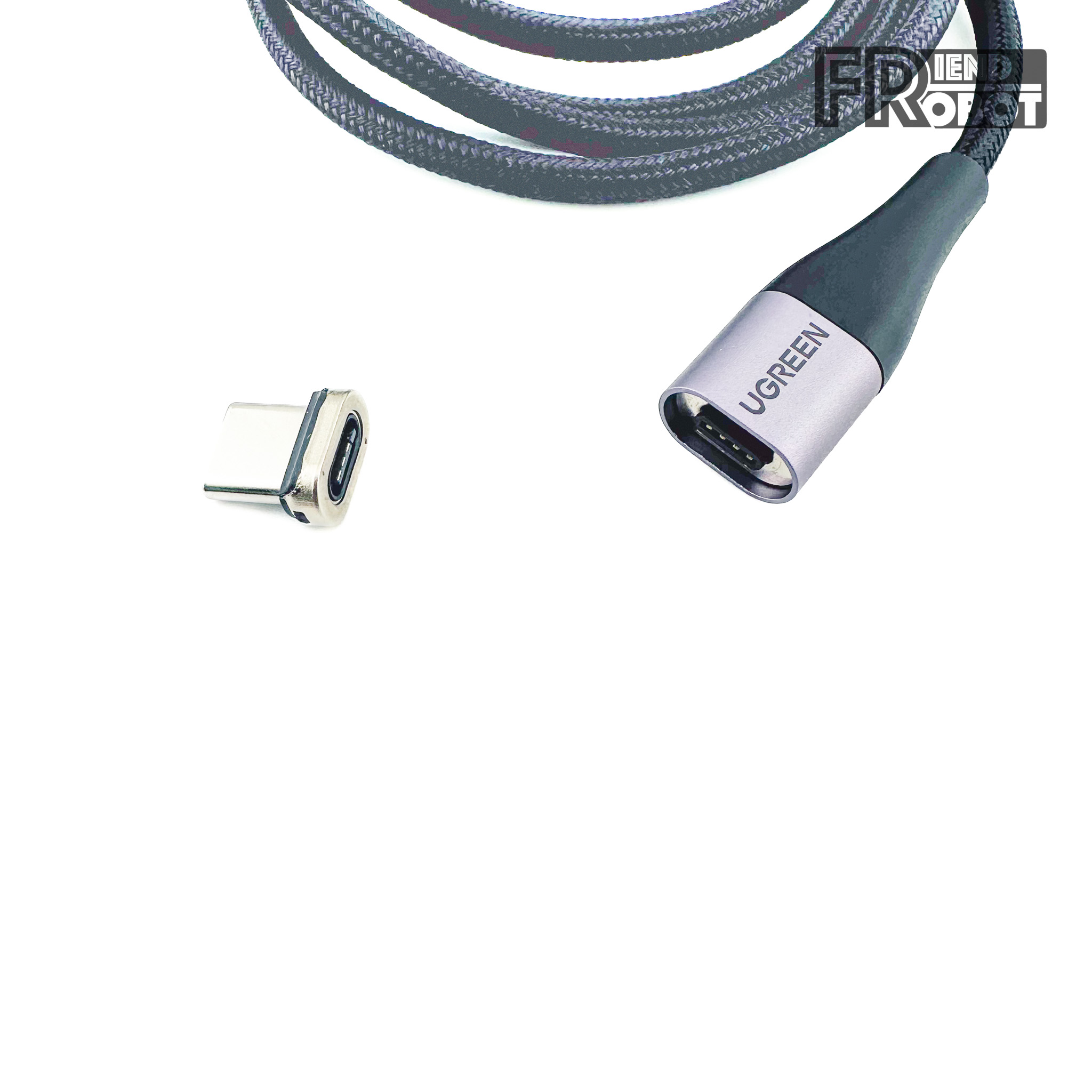 สายอัปโหลดโปรแกรม Ugreen Usb Type C หัวแม่เหล็ก