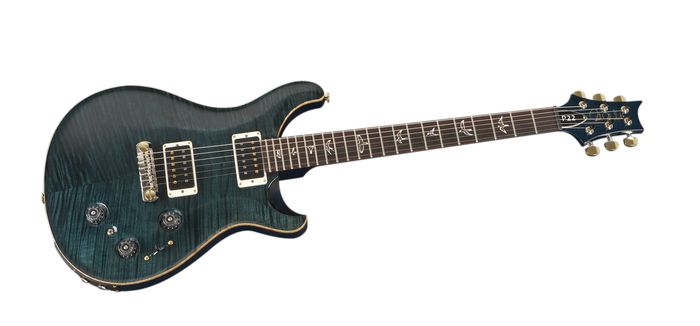 PRS P22 Pattern Regular Neck Flame 10-Top with Hybrid Hardware Electric Guitar