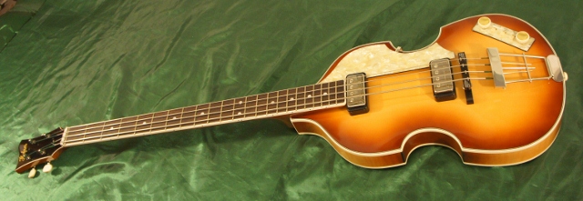 Hofner H500/1 Vintage 1964 Violin Electric Bass Guitar Sunburst