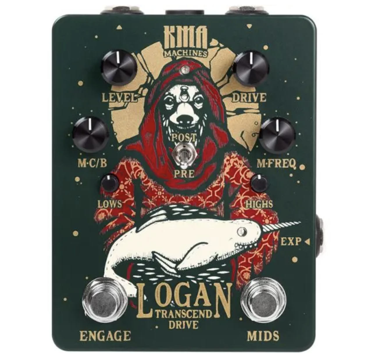 KMA MACHINES LOGAN OVERDRIVE PEDAL