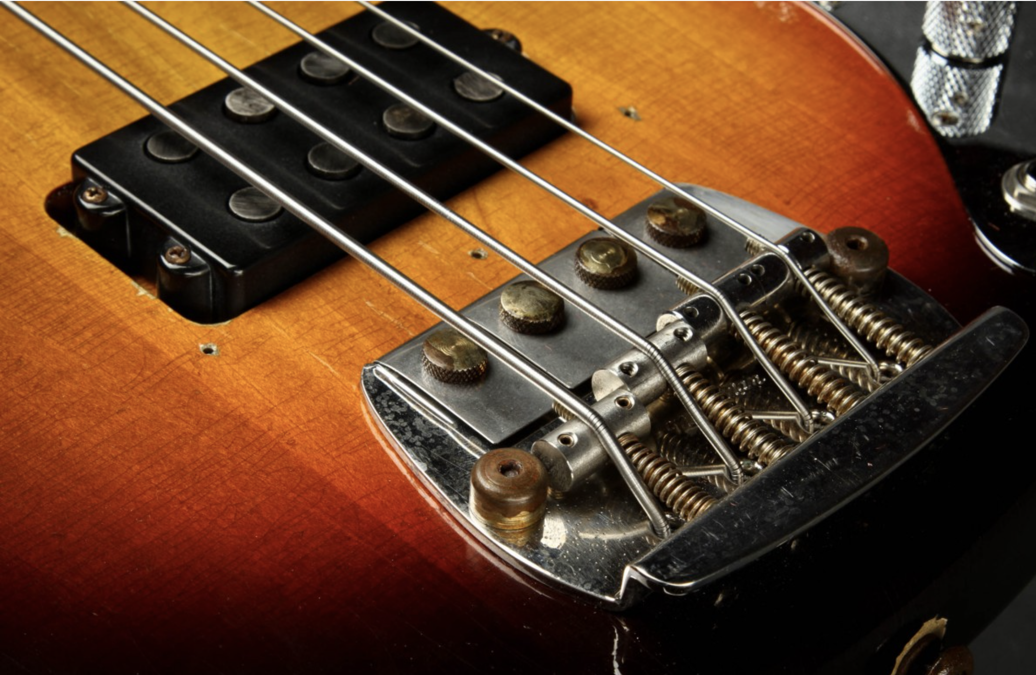 Ernie Ball Music Man Limited Edition Cliff Williams Stingray Bass - Vintage Relic Sunburst