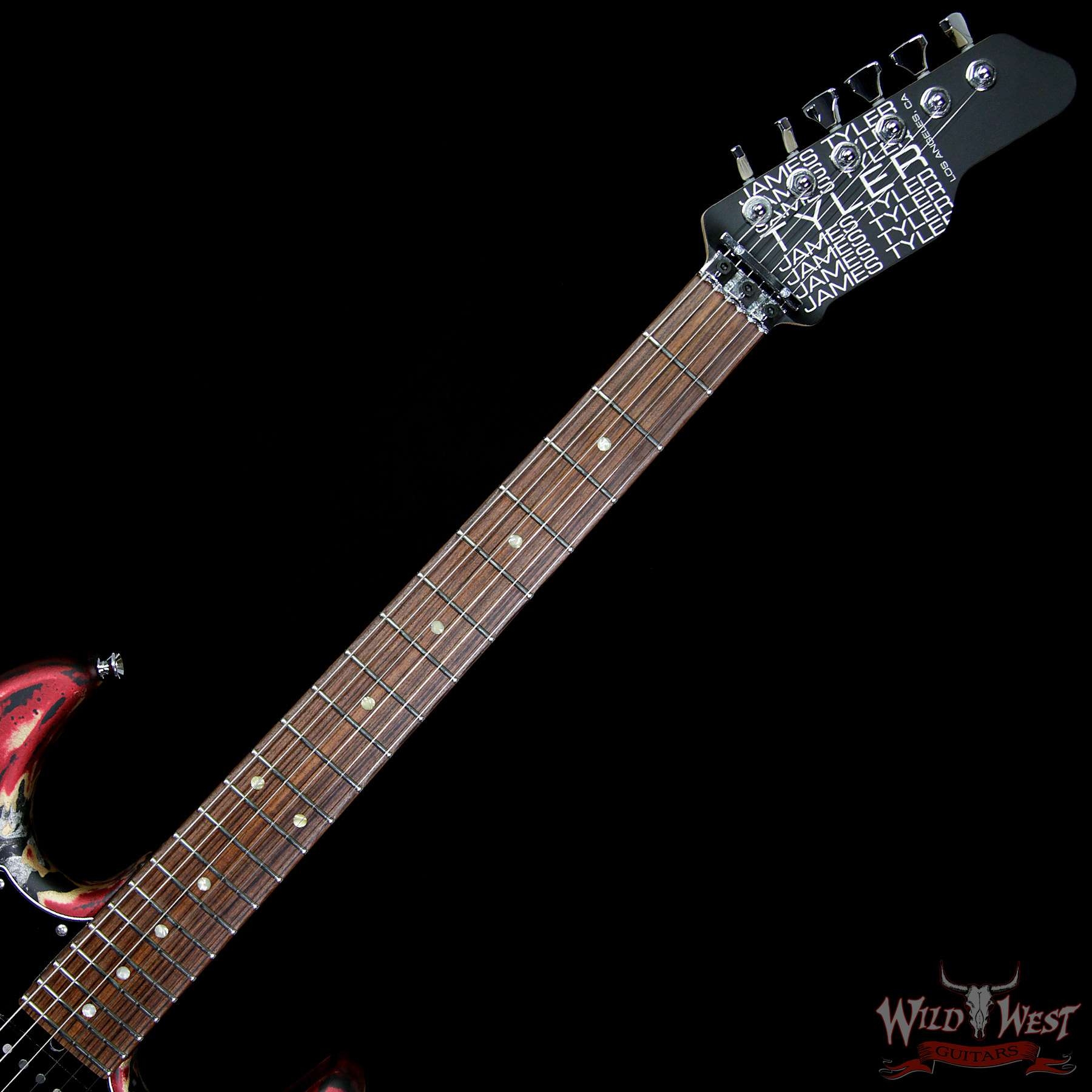 James Tyler Studio Elite Burning Water 2K with Floyd Rose Bridge and Pau Ferro Fretboard