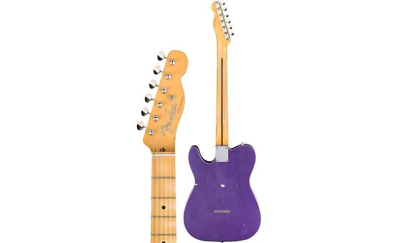Fender Road Worn 50s Telecaster Limited Edition Electric Guitar - Purple Metallic
