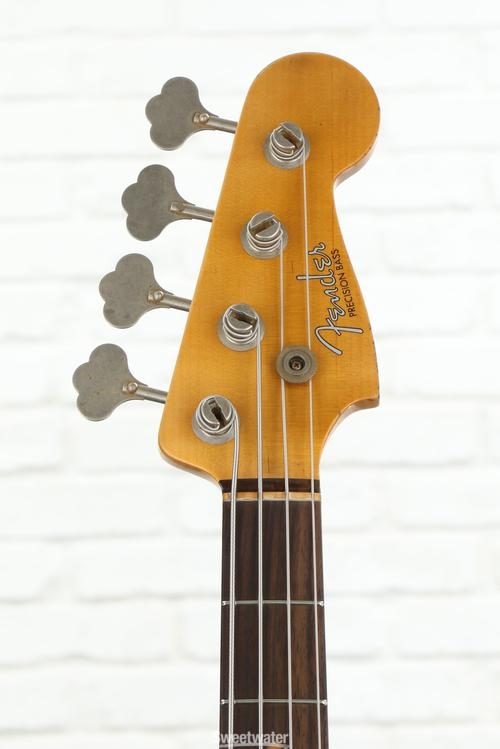 Fender Custom Shop Time Machine 1959 Precision Bass Journeyman Relic - Aged Sherwood Green Metallic