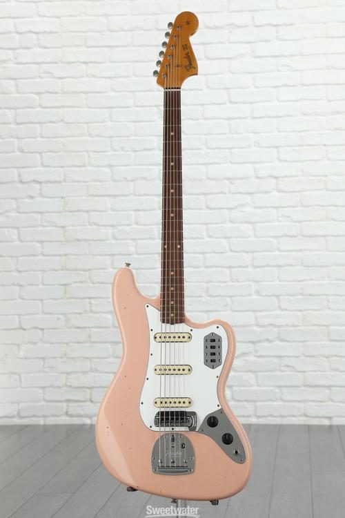 Fender Custom Shop 60s Journeyman Relic Bass VI - Aged Shell Pink