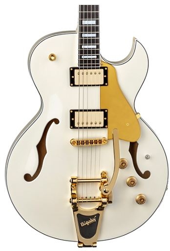 Dean Colt with Bigsby & Piezo Semi-Hollowbody Guitar Vintage White