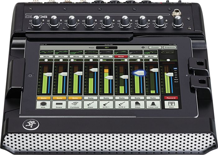 Mackie DL806 8-Channel Digital Live Sound Mixer with iPad Control