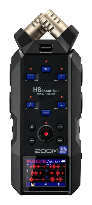 Zoom H6essential 6-Track 32-Bit Float Portable Audio Recorder