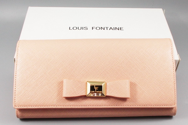 กระเป๋าสตางค์ LOUIS FONTAINE พีช ใหม่ แท้