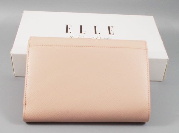กระเป๋าสตางค์ ELLE เบจ ใหม่ แท้