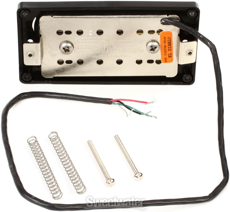 Seymour Duncan Custom Shop El Diablo Humbucker Pickup - Double Black