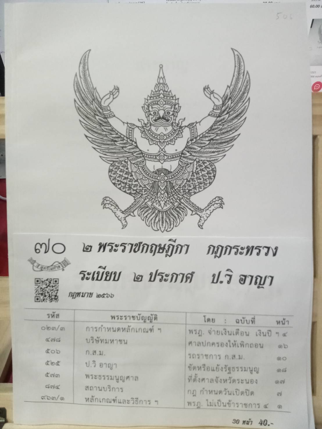 กฎหมายใหม่ปี 2566 ตอนที่ 70 2 พระราชกฤษฎีกา กฎกระทรวง ระเบียบ 2 ประกาศ ป.วิอาญา