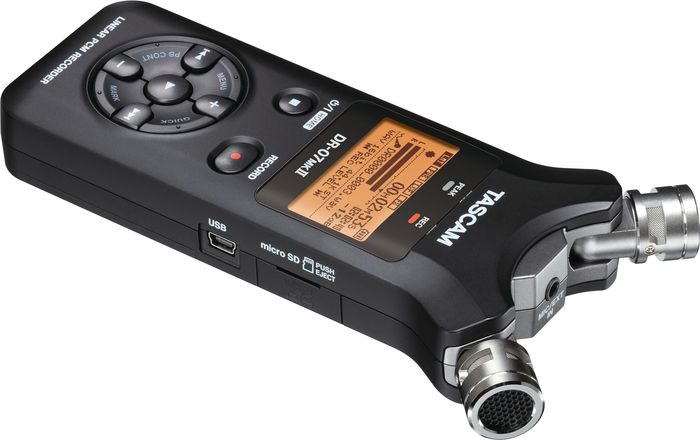 TASCAM DR-07mkII Handheld Digital Recorder
