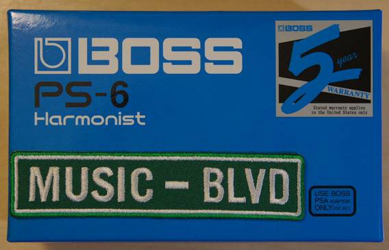 Boss PS-6 Harmonist Pitch Shift Harmonizer Effects Pedal