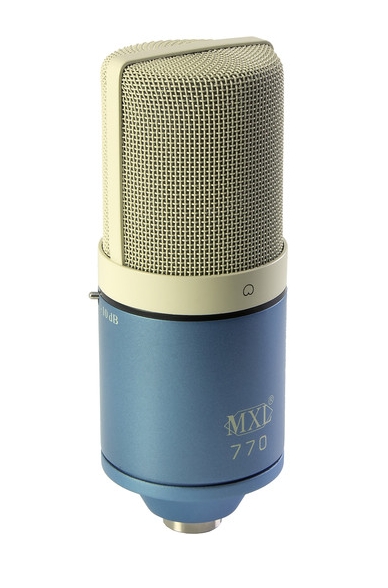 MXL 770 Small-Diaphragm Cardioid Condenser Microphone (Sky Blue)