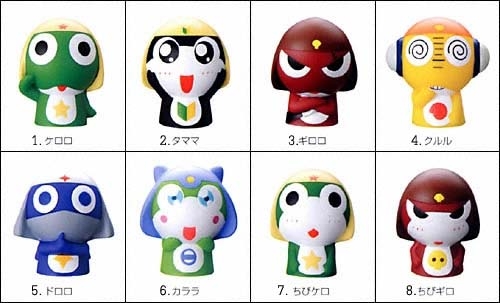 Keroro Gunsou Finger Figure 1 (1ตัว,แท้)[1,3,4]