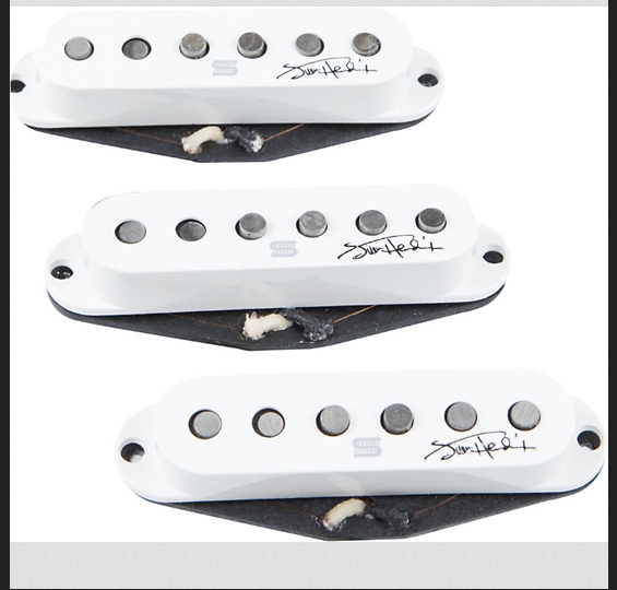 Seymour Duncan Hendrix Strat Pickups Set - White