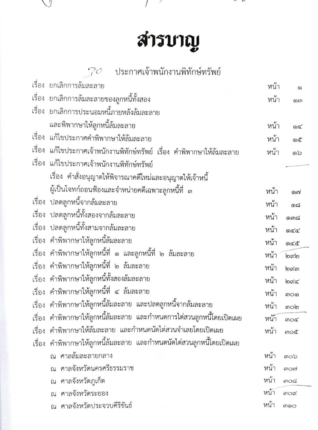 กฎหมายออกใหม่ ตอนที่ 75 30 ประกาศเจ้าพนักงานพิทักษ์ทรัพย์