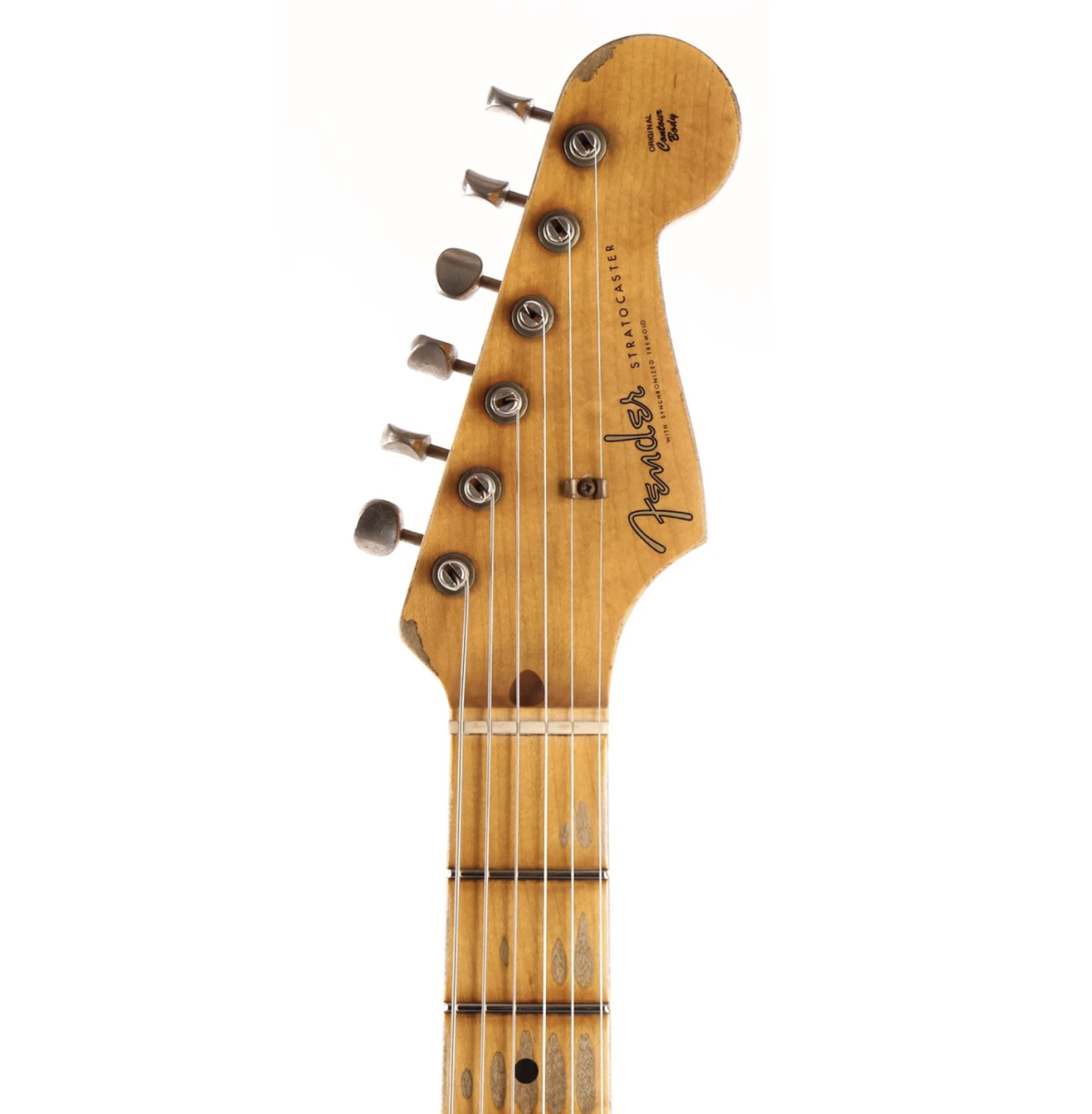 Fender Custom Shop 1956 Stratocaster Super Heavy Relic Faded Shoreline Gold