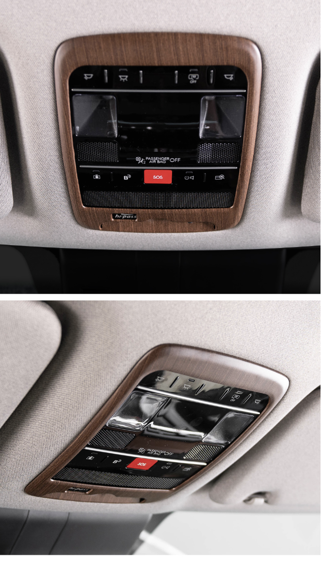 ฝาครอบคอนโซลเหนือศีรษะ Hyundai SANTA FE Hybrid ฮุนได ซานตา เฟ่