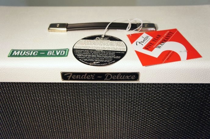 Fender Hot Rod Deluxe 112 Enclosure, Blonde/Oxblood