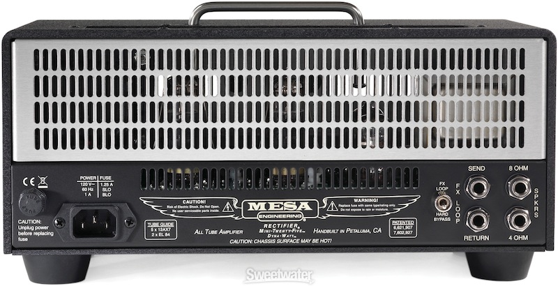 Mesa/Boogie Mini Rectifier Twenty-Five (Silver Diamond Plate)