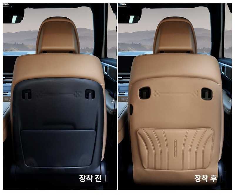 ผ้าหุ้มเบาะหลัง Hyundai SANTA FE Hybrid ฮุนได ซานตา เฟ่