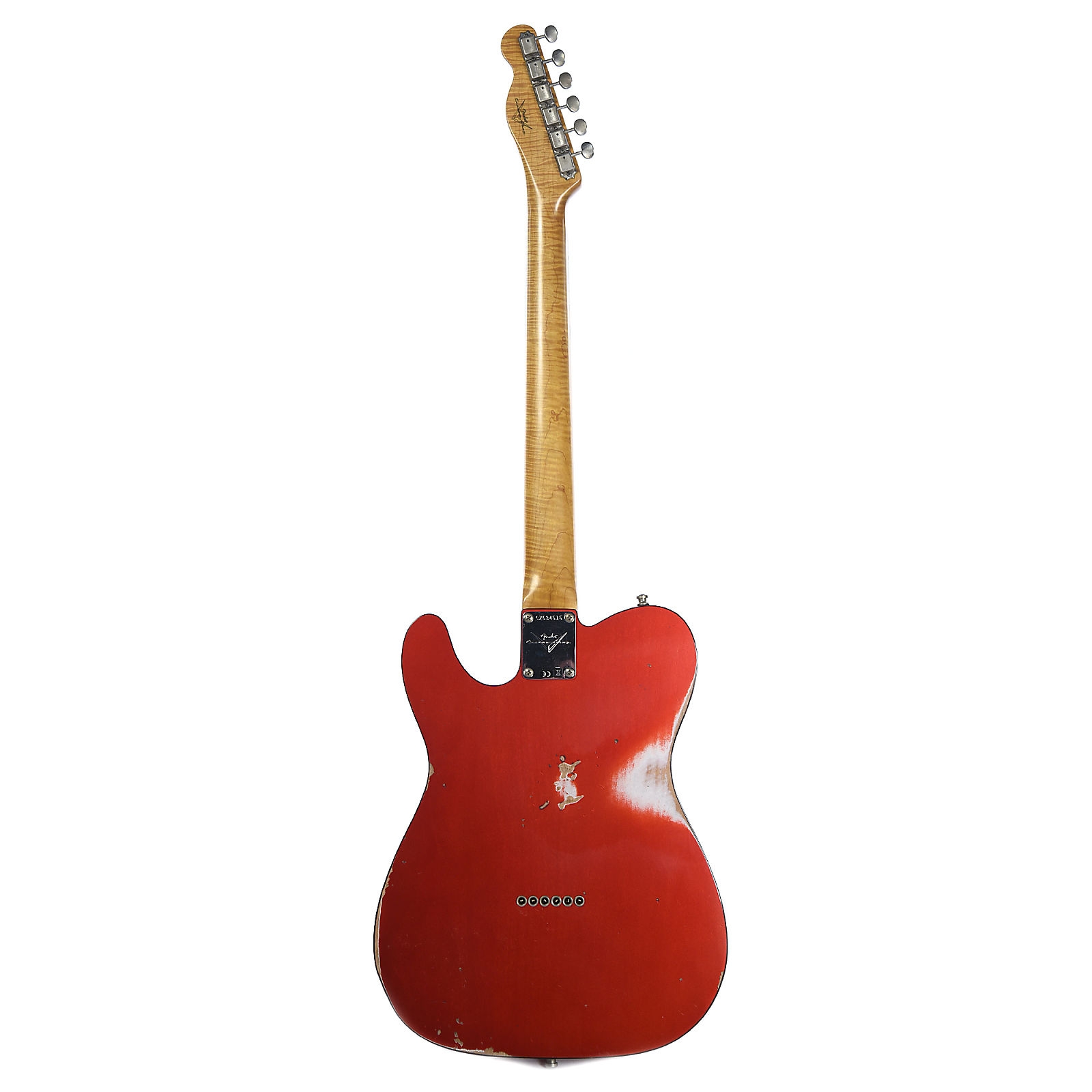 Fender Custom Shop American Custom Telecaster Relic Faded Candy Apple Red CME Spec No.CZ534515