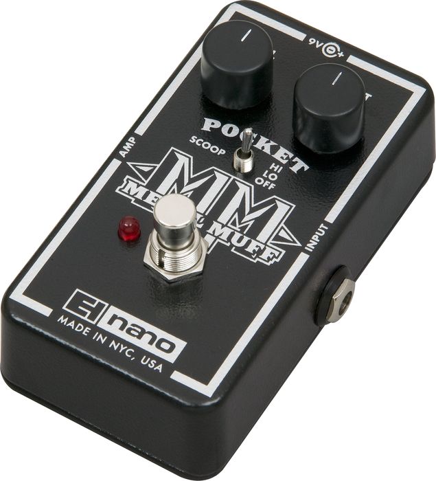 Electro-Harmonix Nano Pocket Metal Muff Distortion Guitar Effects Pedal
